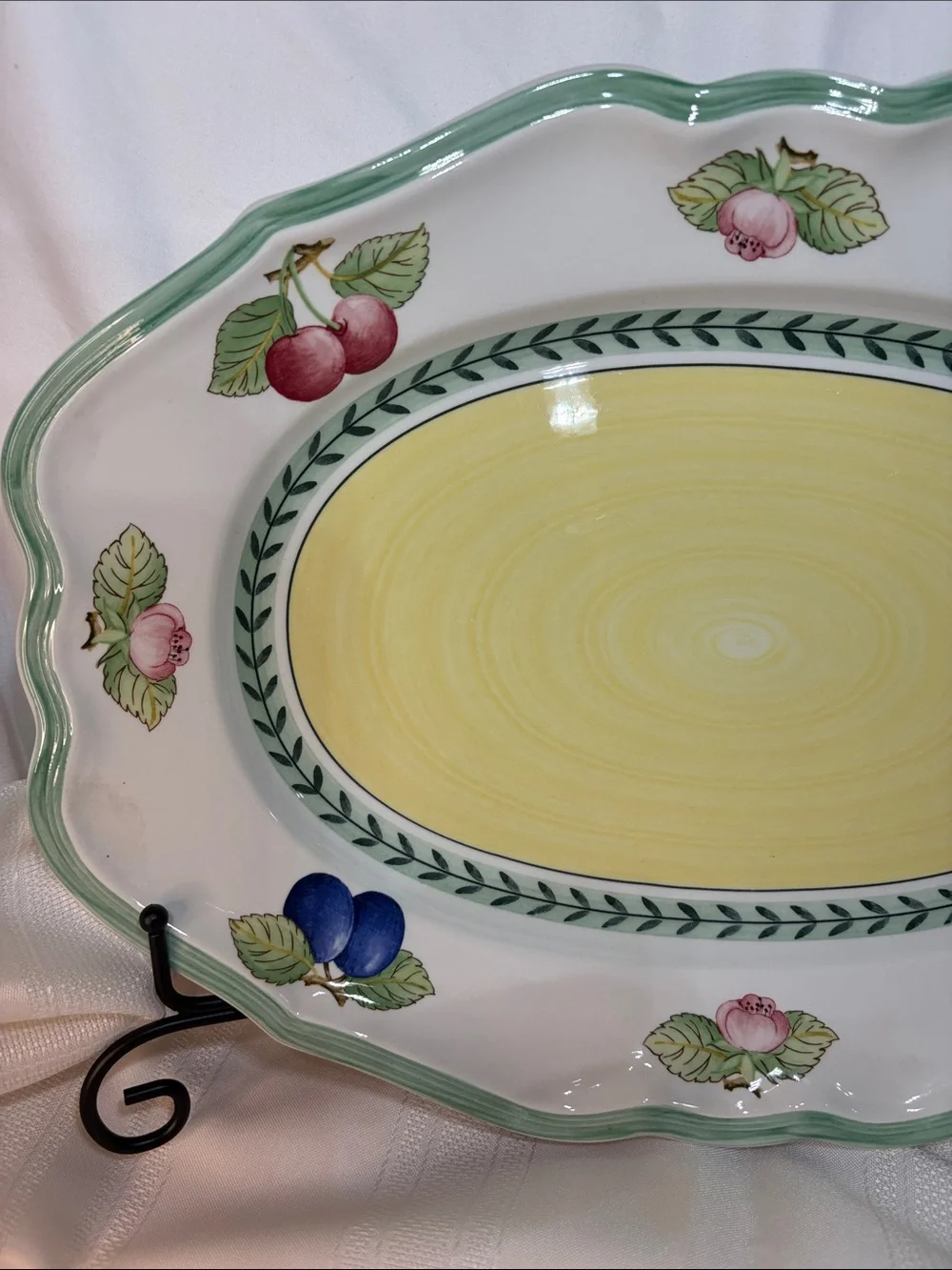 Villeroy & Boch French Garden Fleurence Oval Serving Platter 14.5”